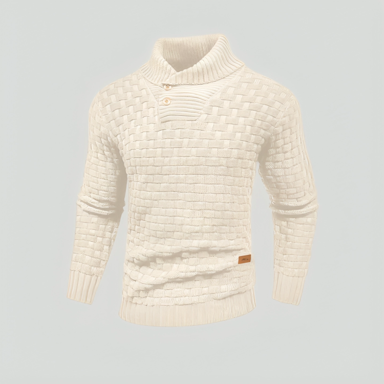Amalbert Trendy Knitted Sweater for Men, view 6 - Elena Harper