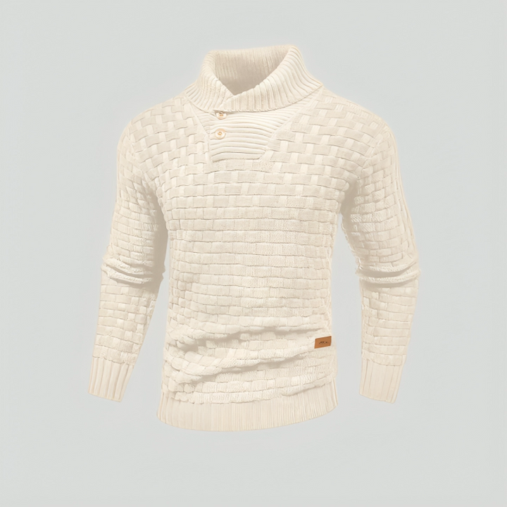 Amalbert Trendy Knitted Sweater for Men, view 6 - Elena Harper