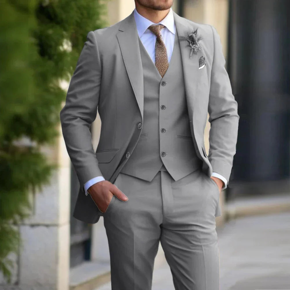 Suit for Men | Elegant 3-Piece Set