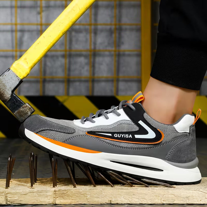 Work Shoes for Men | Reinforced Toe Cap & Puncture Protection