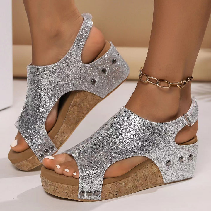 Bridgette Classic Support Wedge Sandals - Elena Harper