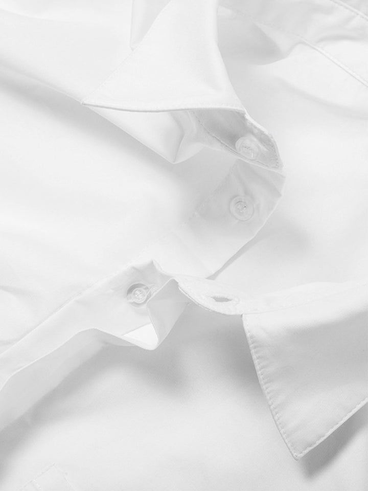 Everly - Asymmetrical Cotton Shirt