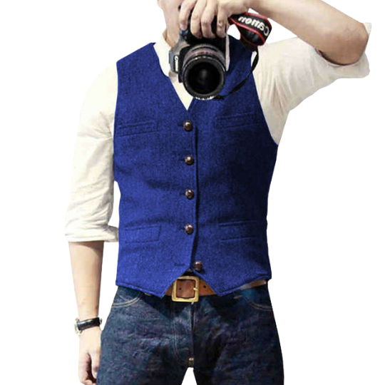Men's Timeless Gilet: Comfortable Fit & Versatile Style