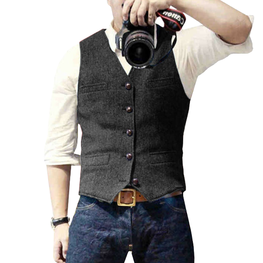 Men's Timeless Gilet: Comfortable Fit & Versatile Style