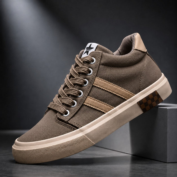 ELENA HARPER™  |  COLOR BLOCK CANVAS SNEAKERS FOR MEN