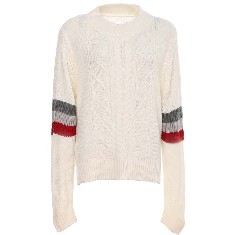 Casual Pull in Twisted Knit
