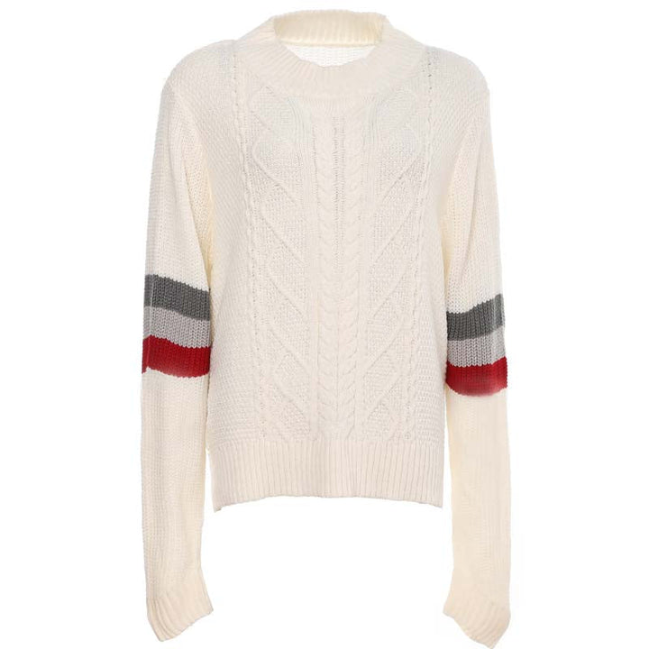 Casual Pull in Twisted Knit