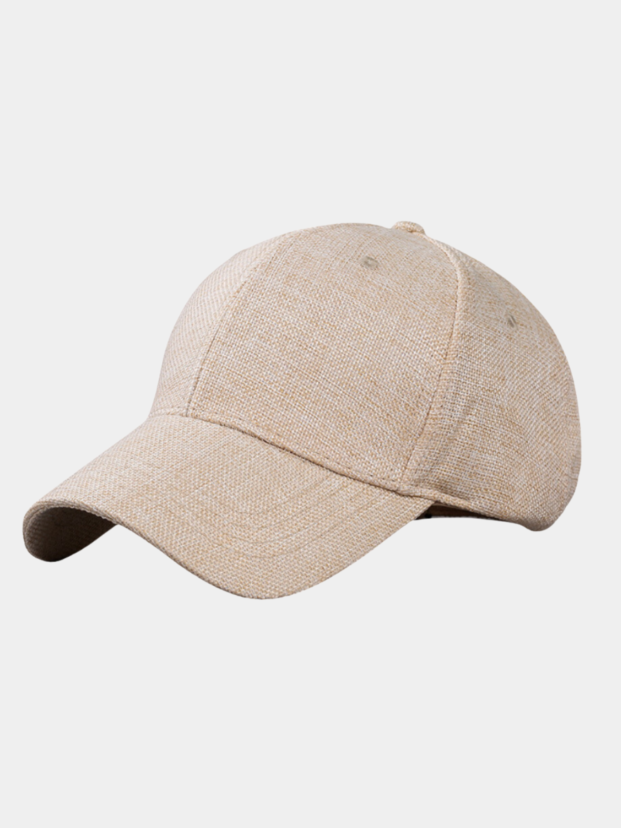 ELENA HARPER™  |  CLASSIC LINEN CAP FOR MEN
