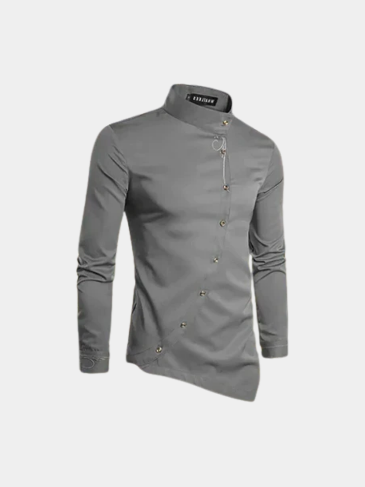 ELENA HARPER™  |  RETRO COLLAR SHIRT FOR MEN