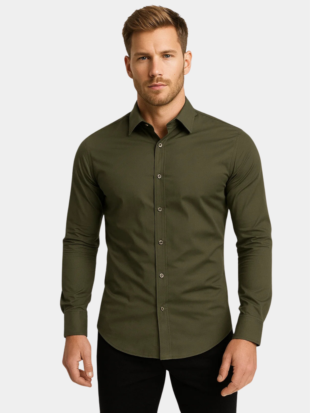 Slim Fit Shirt for Men - Elena Harper