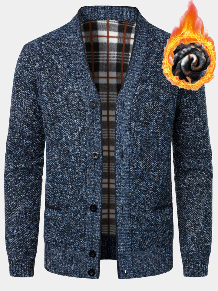 ELENA HARPER™  |  MEN'S KNITTED CARDIGAN