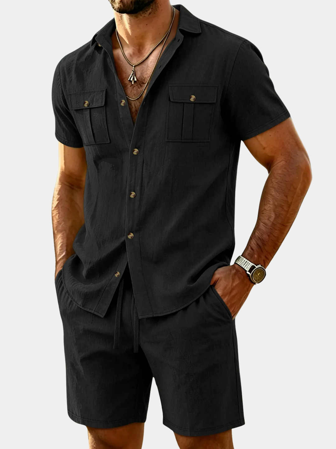 ELENA HARPER™  |  MATCHING LINEN SET FOR MEN