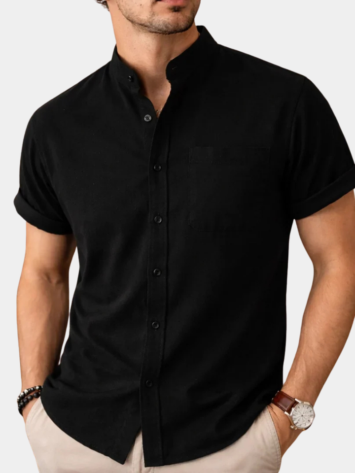 Summer Linen Shirt for Men - Elena Harper