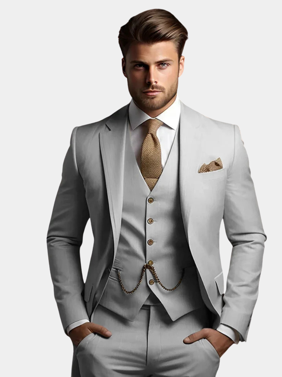 ELENA HARPER™  |  MEN'S THREE-PIECE SUIT