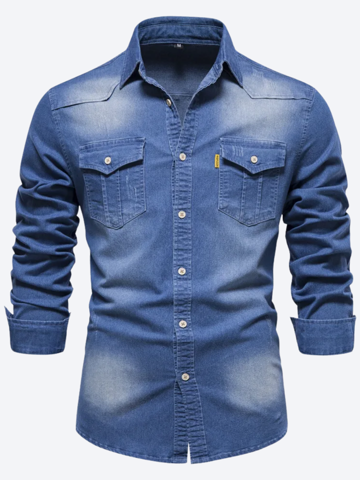 Men's Denim Shirt - Elena Harper