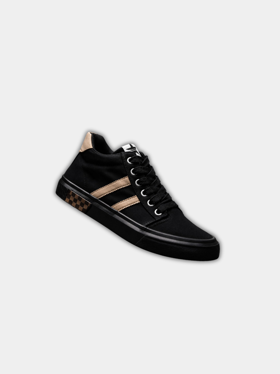 LAURENT MONACO | COLOR BLOCK CANVAS SNEAKERS FOR MEN