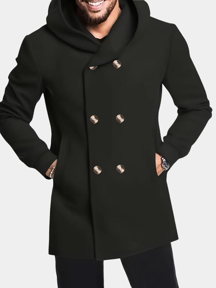 LAURENT MONACO | MID-LENGTH HOODED COAT FOR MEN