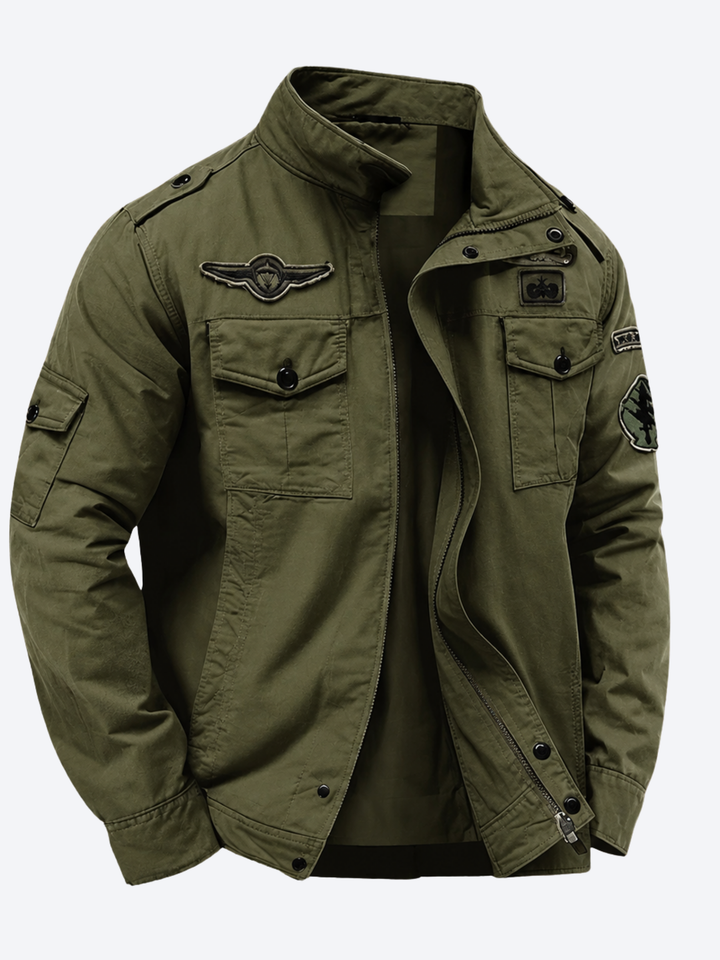 ELENA HARPER™  |  STRUCTURED MILITARY COAT FOR MEN