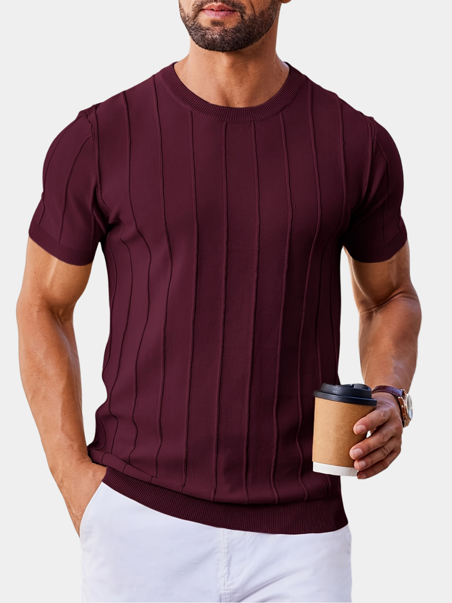 ELENA HARPER™  |  COTTON KNIT SHIRT FOR MEN