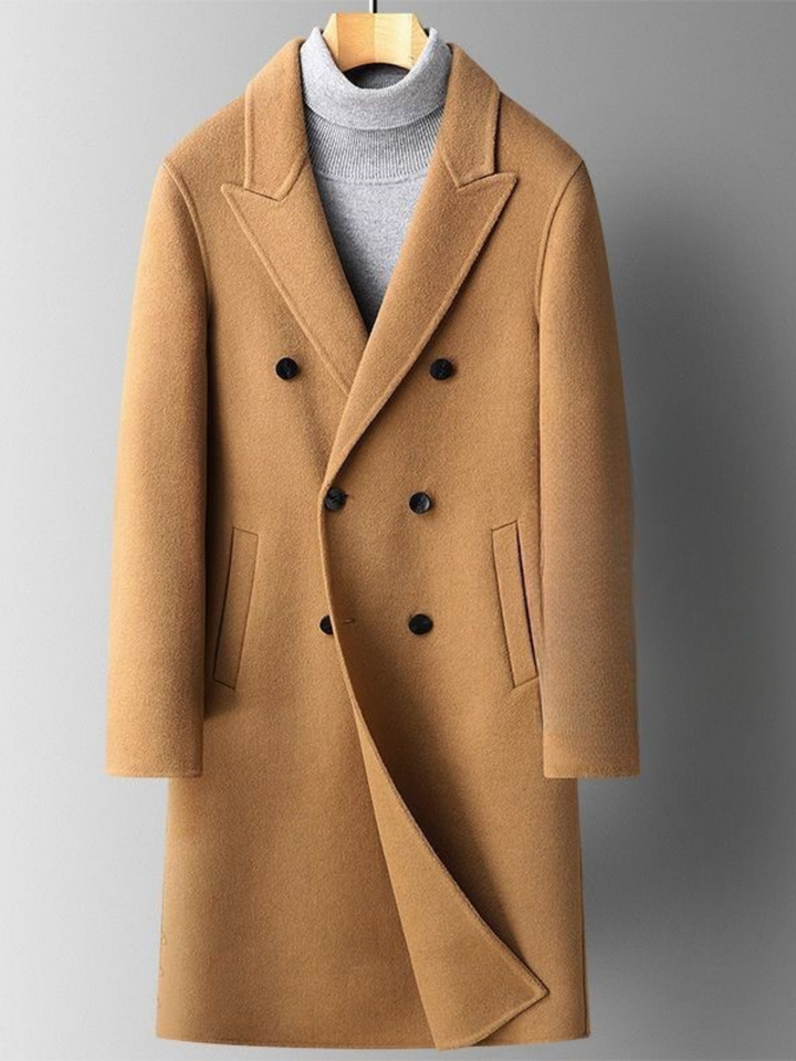 ELENA HARPER™  |  MIDI REVERSIBLE COAT FOR MEN
