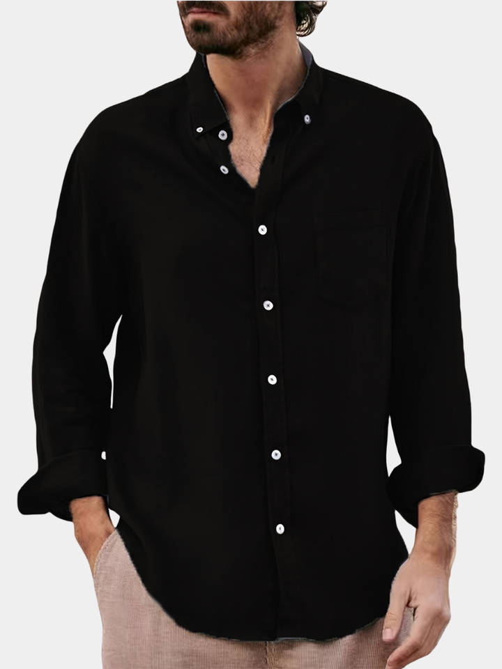 Classic Reversed Shirt for Men - Elena Harper