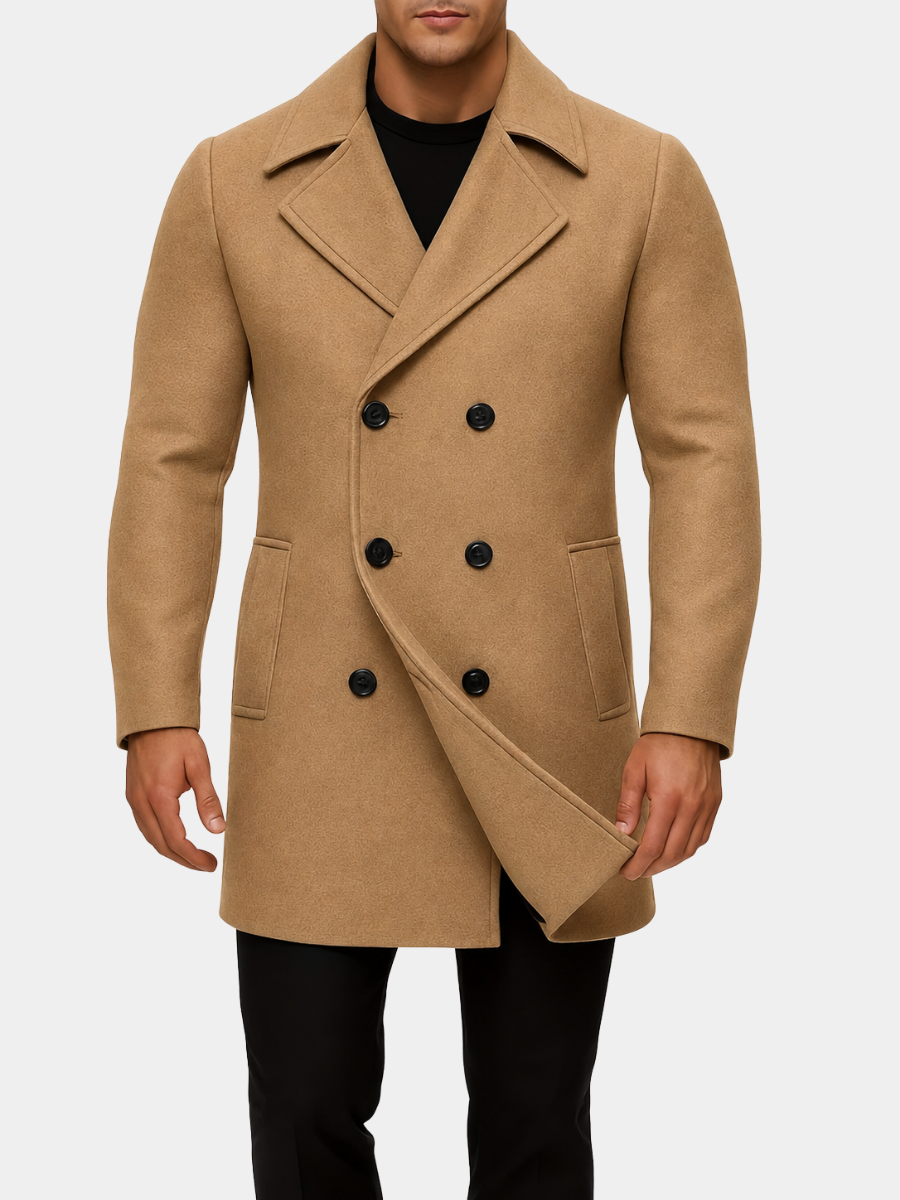 ELENA HARPER™  |  MIDI REVERSIBLE COAT FOR MEN