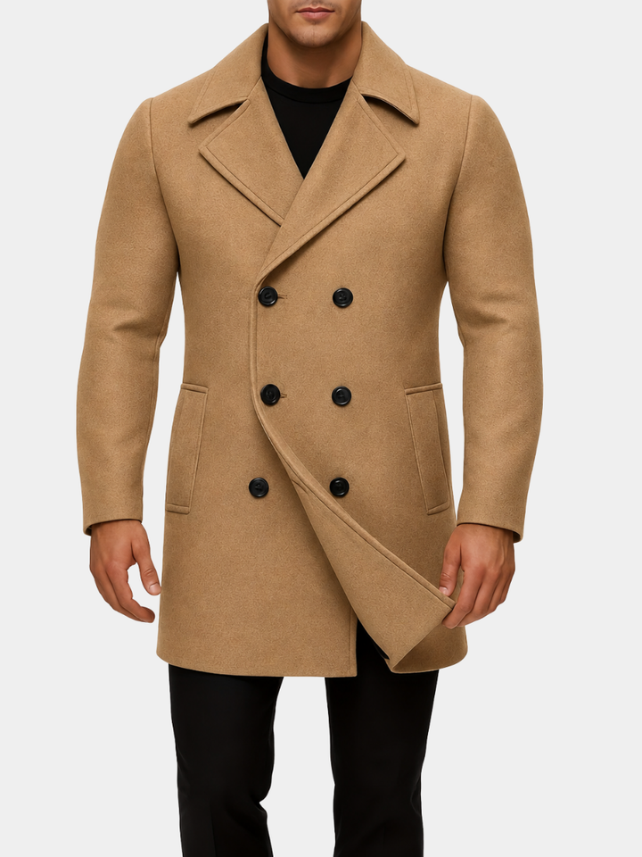 ELENA HARPER™  |  MIDI REVERSIBLE COAT FOR MEN