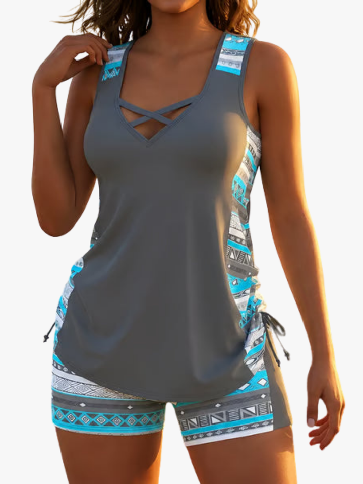 BOHO TANKINI SET FOR WOMEN