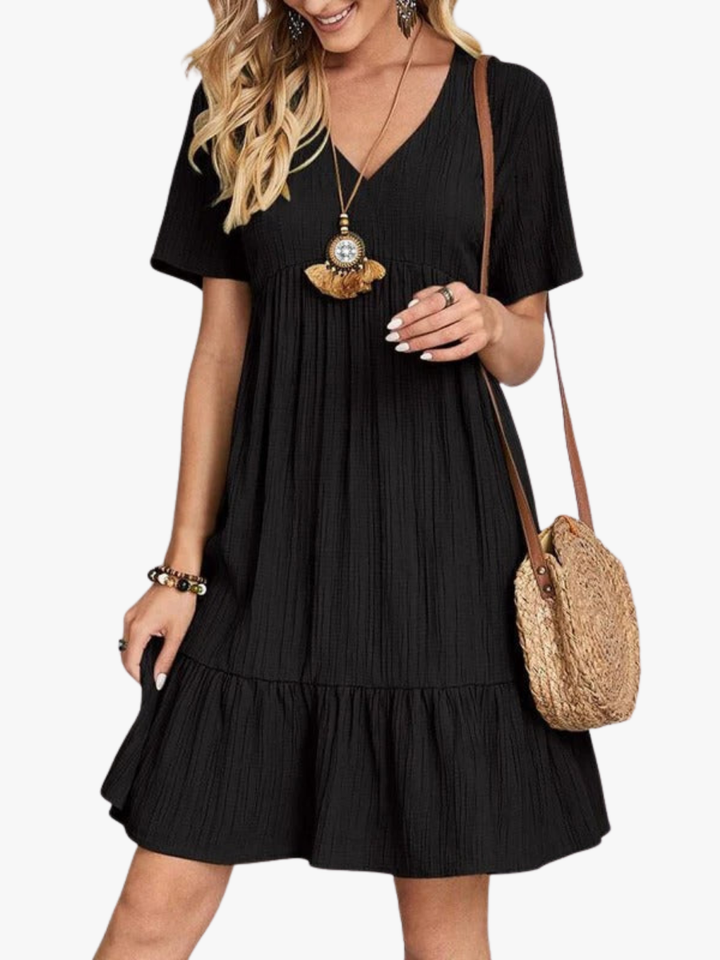 SUMMER A-LINE FLOWING DRESS FOR WOMEN