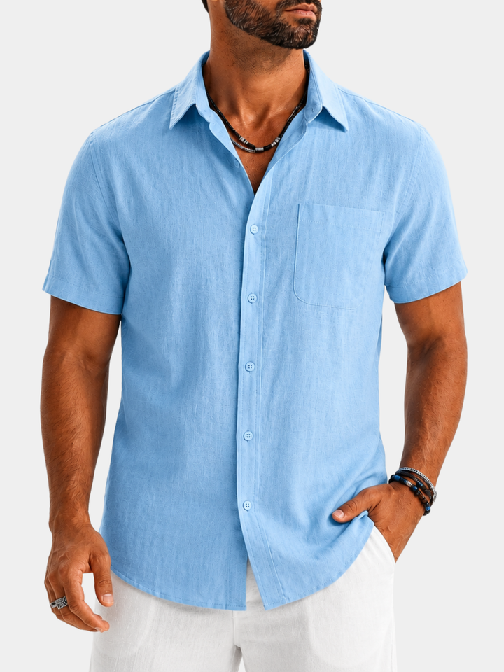 ELENA HARPER™  |  CASUAL BUTTON-UP SHIRT FOR MEN