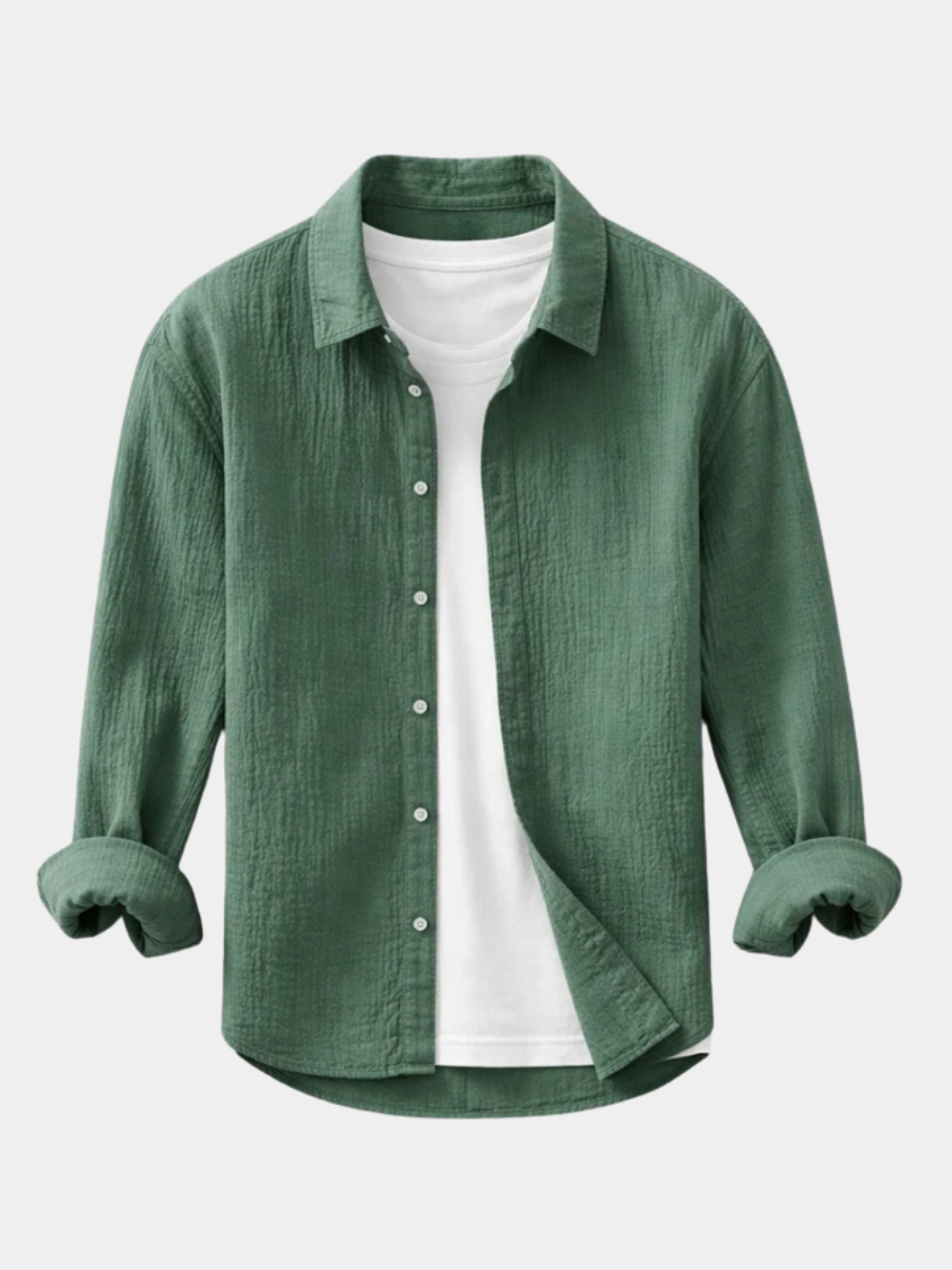 ELENA HARPER™  |  DOUBLE GAUZE SHIRT FOR MEN