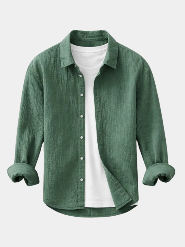ELENA HARPER™  |  DOUBLE GAUZE SHIRT FOR MEN
