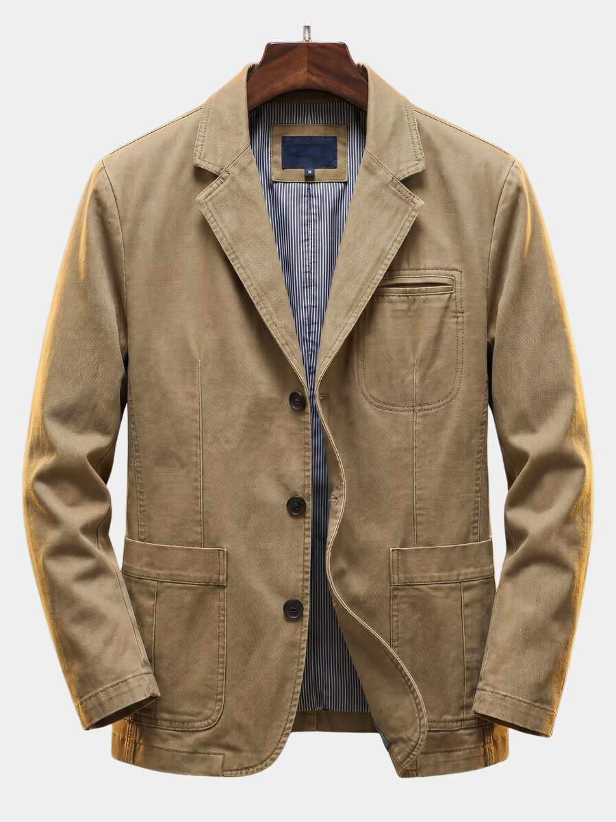 ELENA HARPER™  |  THICK DENIM SHIRT FOR MEN