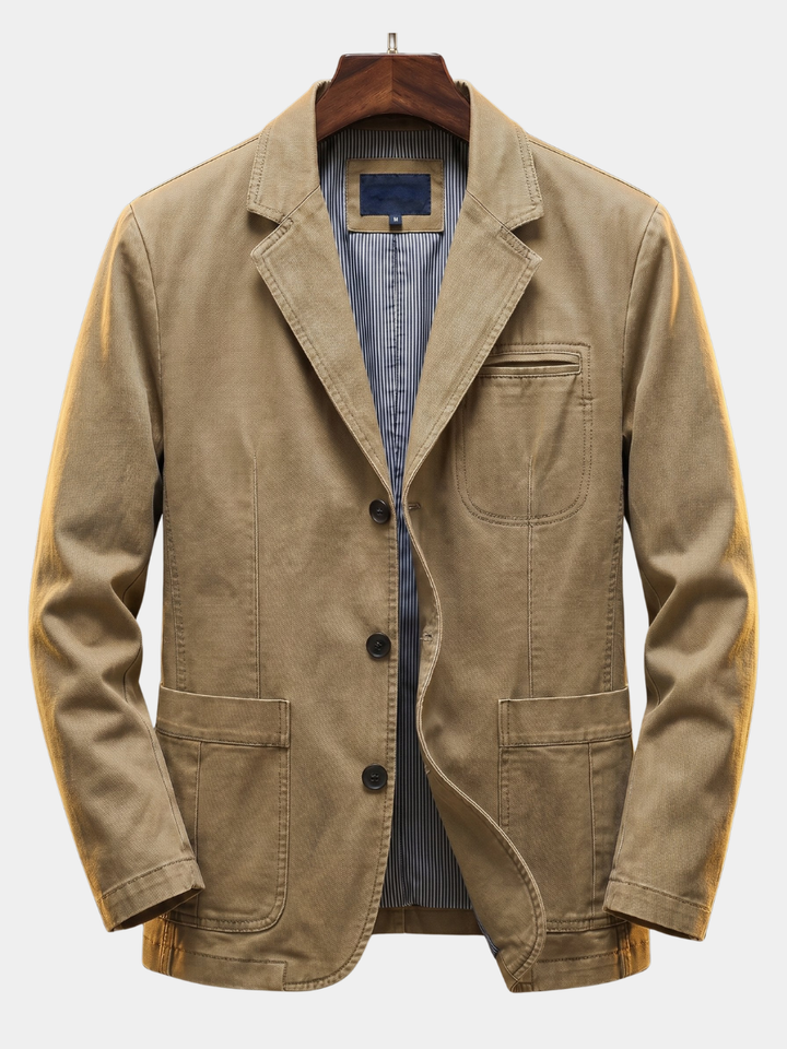 ELENA HARPER™  |  THICK DENIM SHIRT FOR MEN