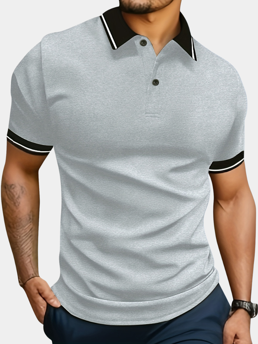 ELENA HARPER™  |  SUMMER SHIRT WITH COLLAR FOR MEN