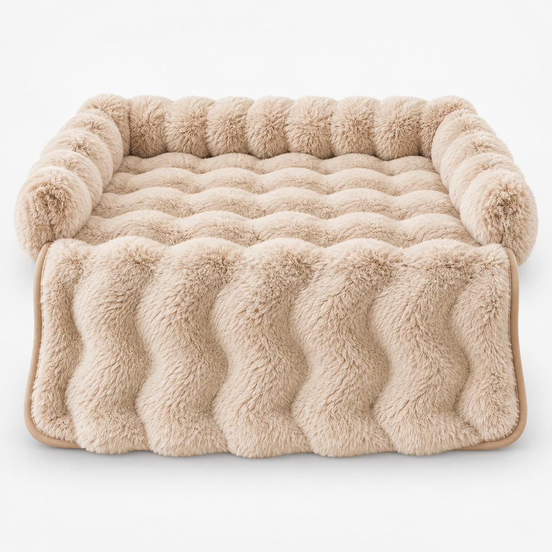 CozyHaven Plush Bolster Sofa Pet Mat - Elena Harper
