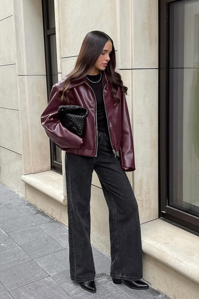 Biker Jacket for Women | Short Cut & Casual Fit