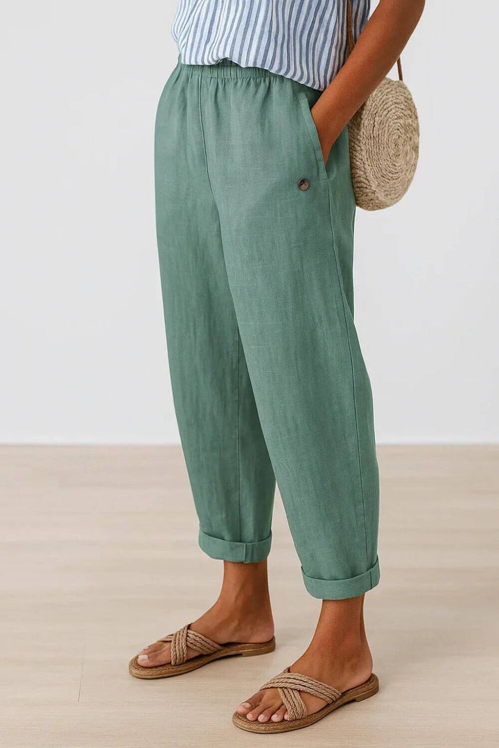 Leontina Soft Elegance Pants, view 6 - Elena Harper