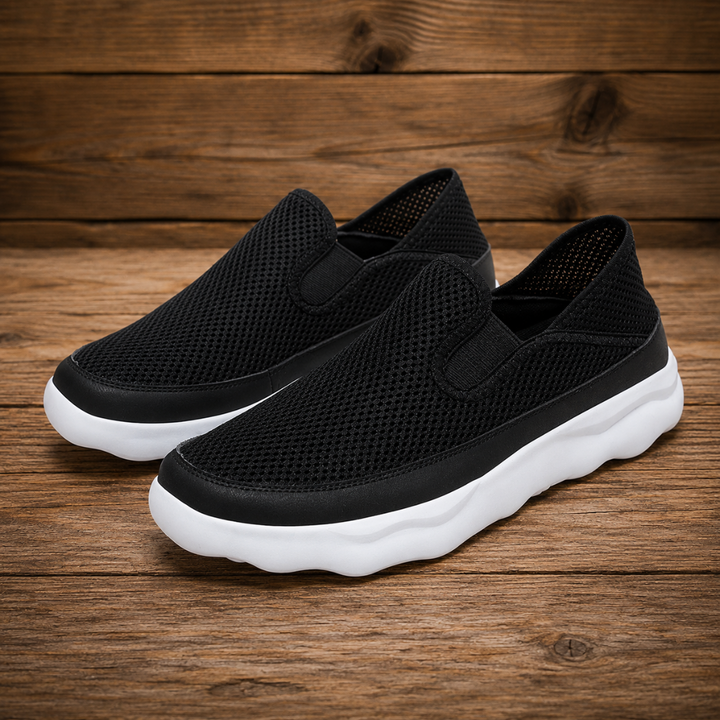 Breathable Walking Slip-Ons - Elena Harper