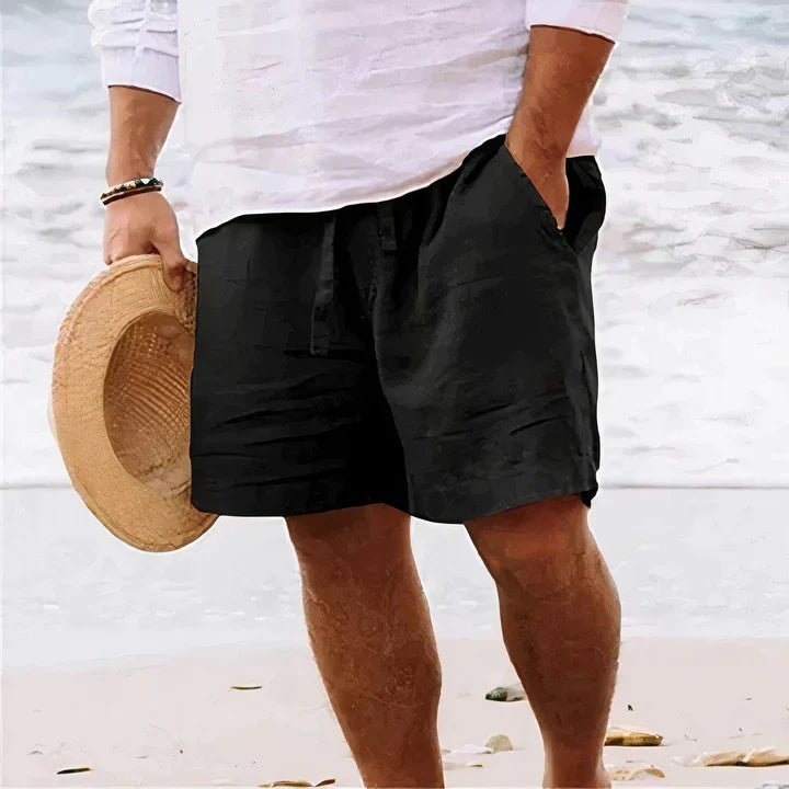 Devon Men's Linen Shorts