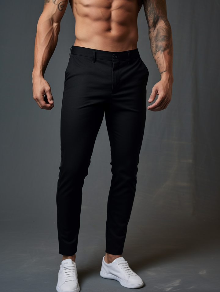 LAURENT MONACO | STRETCH PANTS FOR MEN