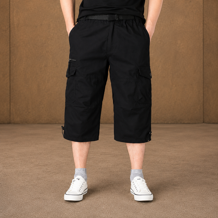 Cargo Capri Shorts - Elena Harper