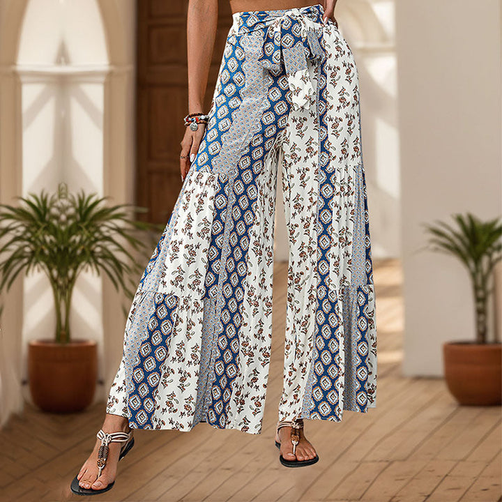 Mackenzie Rowley | Tie-Waist Wide-Leg Pants For Women