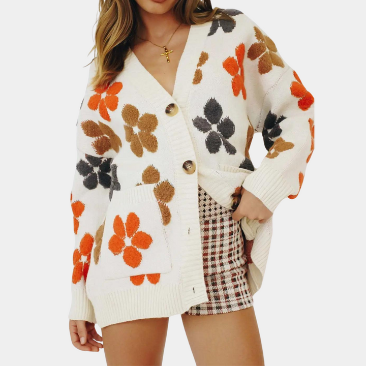 Flower Cardigan for Women