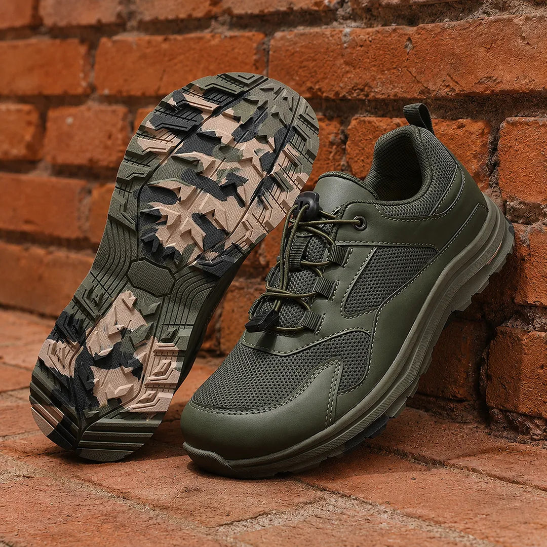 Bold Camouflage Sole Sneakers - Elena Harper