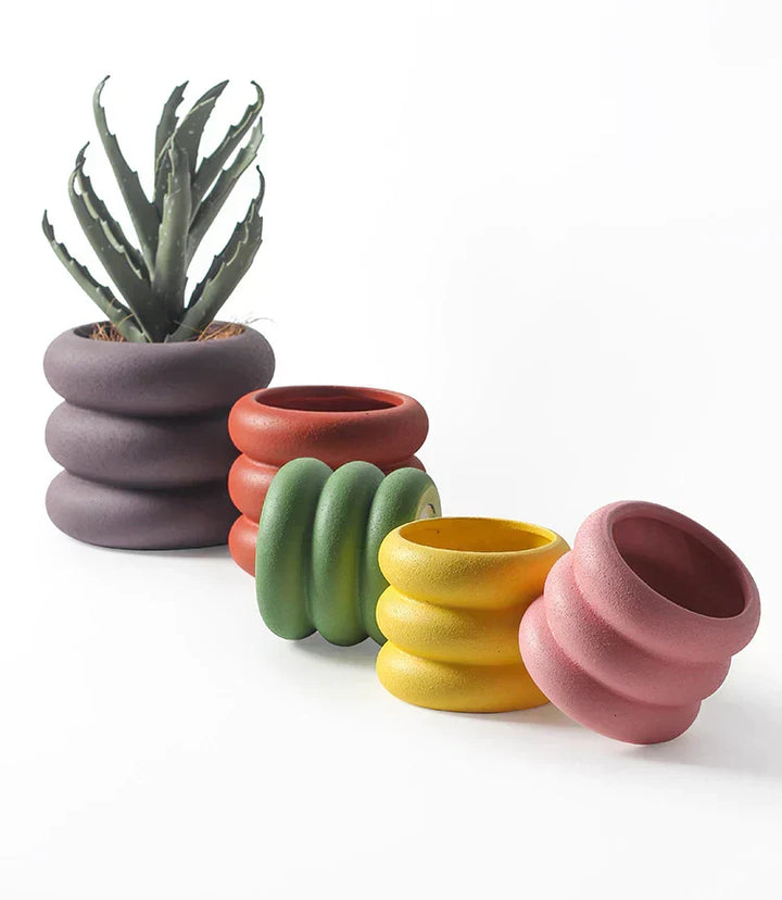 Bubbly Creative Bubble Succulent Pot for Stylish Plant Display, view 10 - Elena Harper