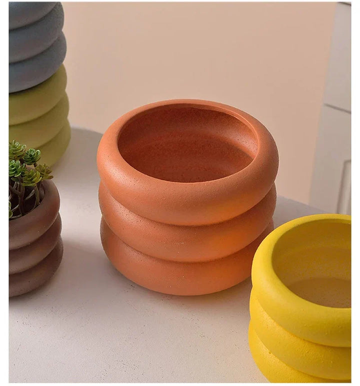 Bubbly Creative Bubble Succulent Pot for Stylish Plant Display, view 6 - Elena Harper