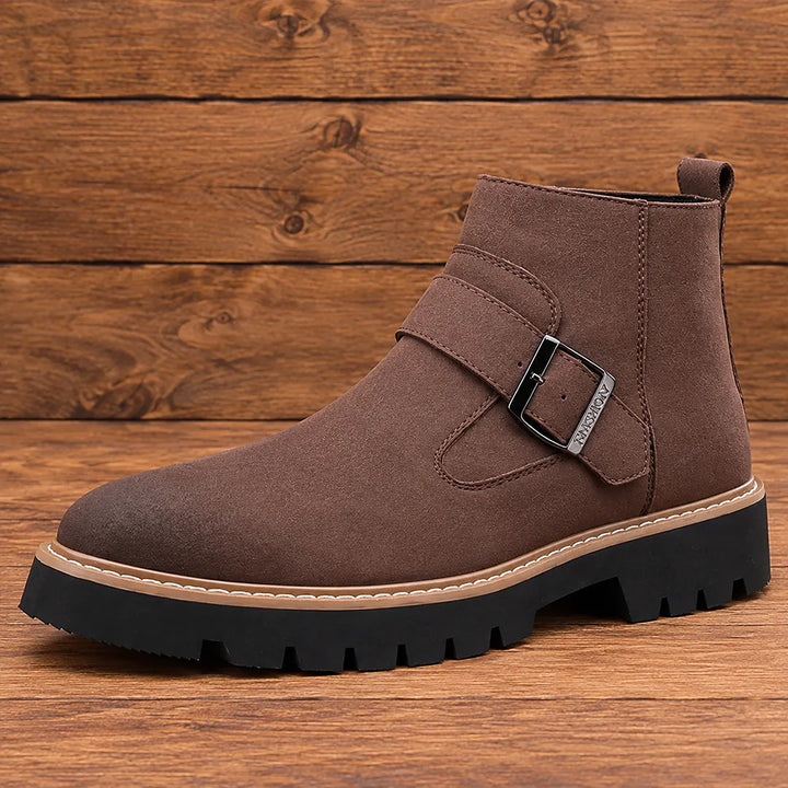 Buckle Ankle Boots - Elena Harper