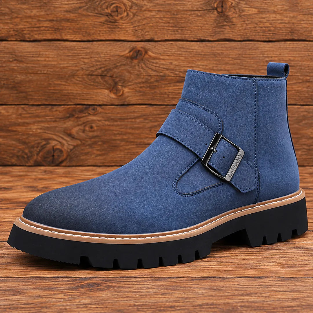 Buckle Ankle Boots - Elena Harper