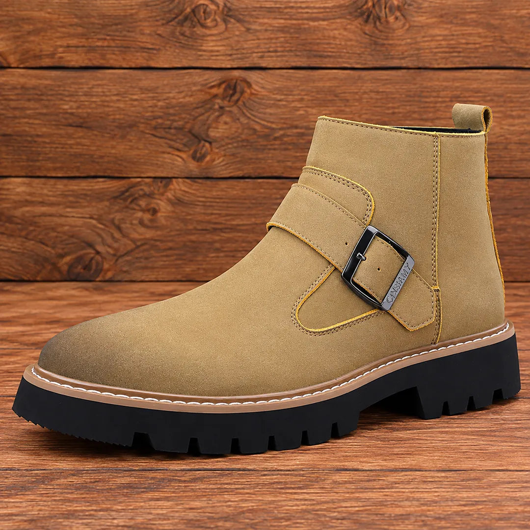 Buckle Ankle Boots - Elena Harper